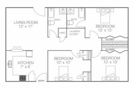 One Bedroom / One Bath